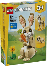 LEGO® Creator 3in1 Cute Bunny Toy Animal Playset 31162 - Phillips Hobbies