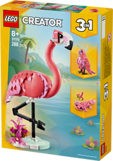 LEGO® Creator 3in1 Wild Animals: Pink Flamingo Animal Toy Playset 31170 - Phillips Hobbies