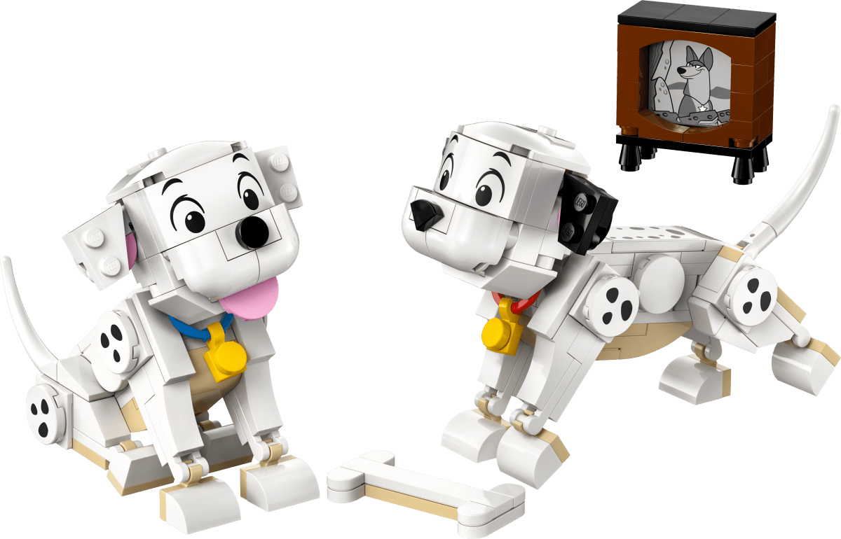 LEGO® Disney Lucky & Penny 101 Dalmatians Puppies Building Toy 43271 - Phillips Hobbies