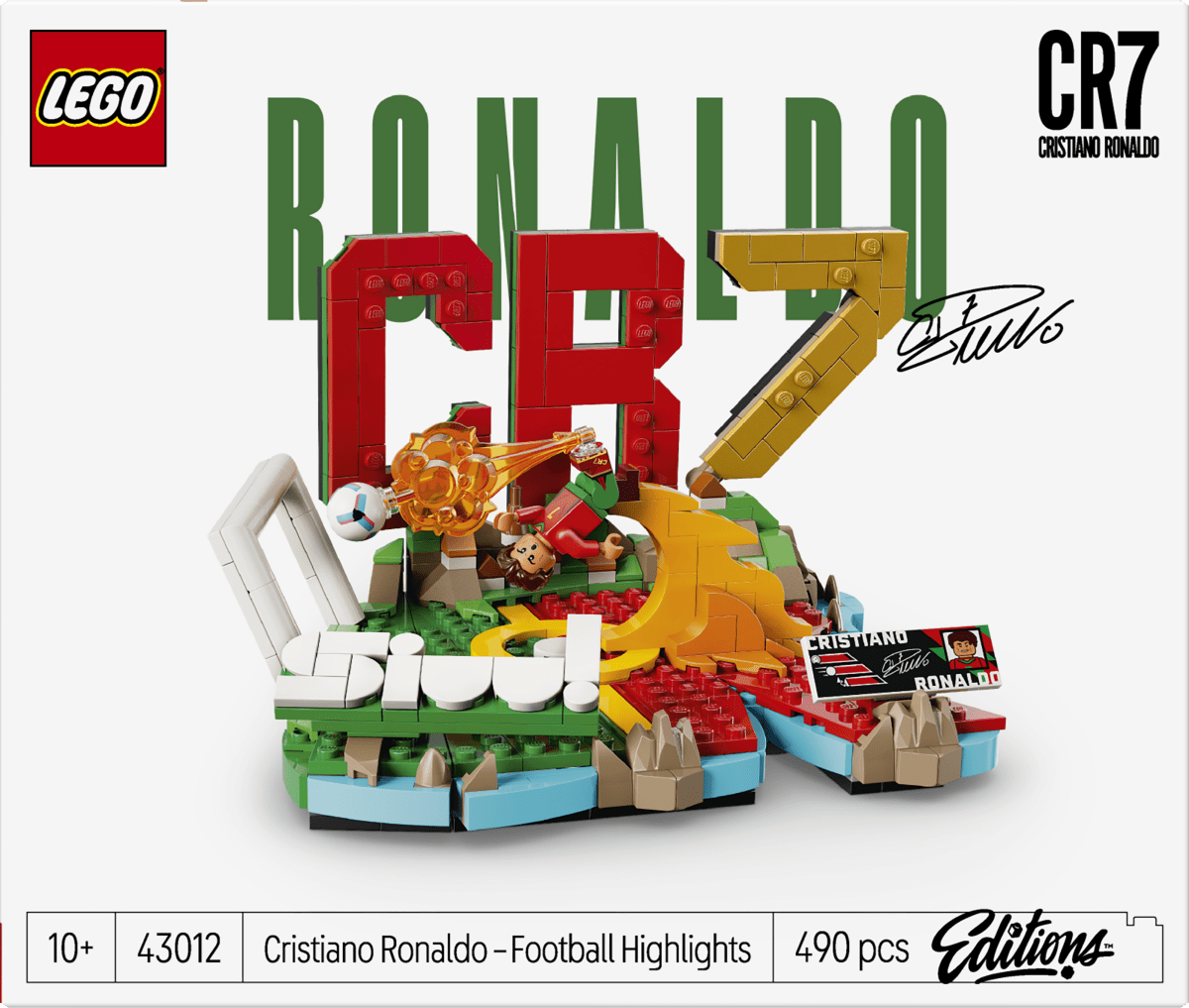 LEGO Editions 43012 Cristiano Ronaldo – Soccer Highlights - Phillips Hobbies
