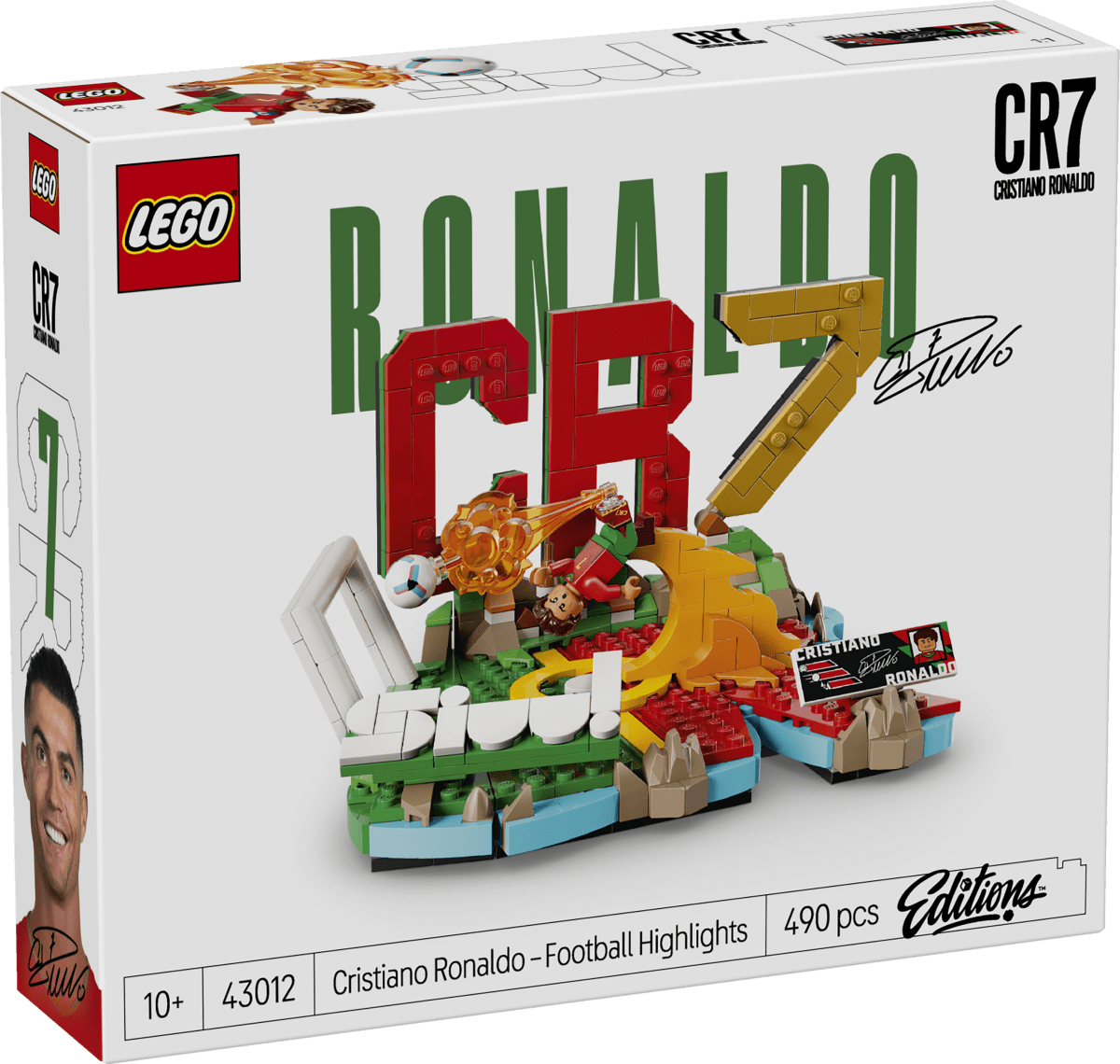 LEGO Editions 43012 Cristiano Ronaldo – Soccer Highlights - Phillips Hobbies