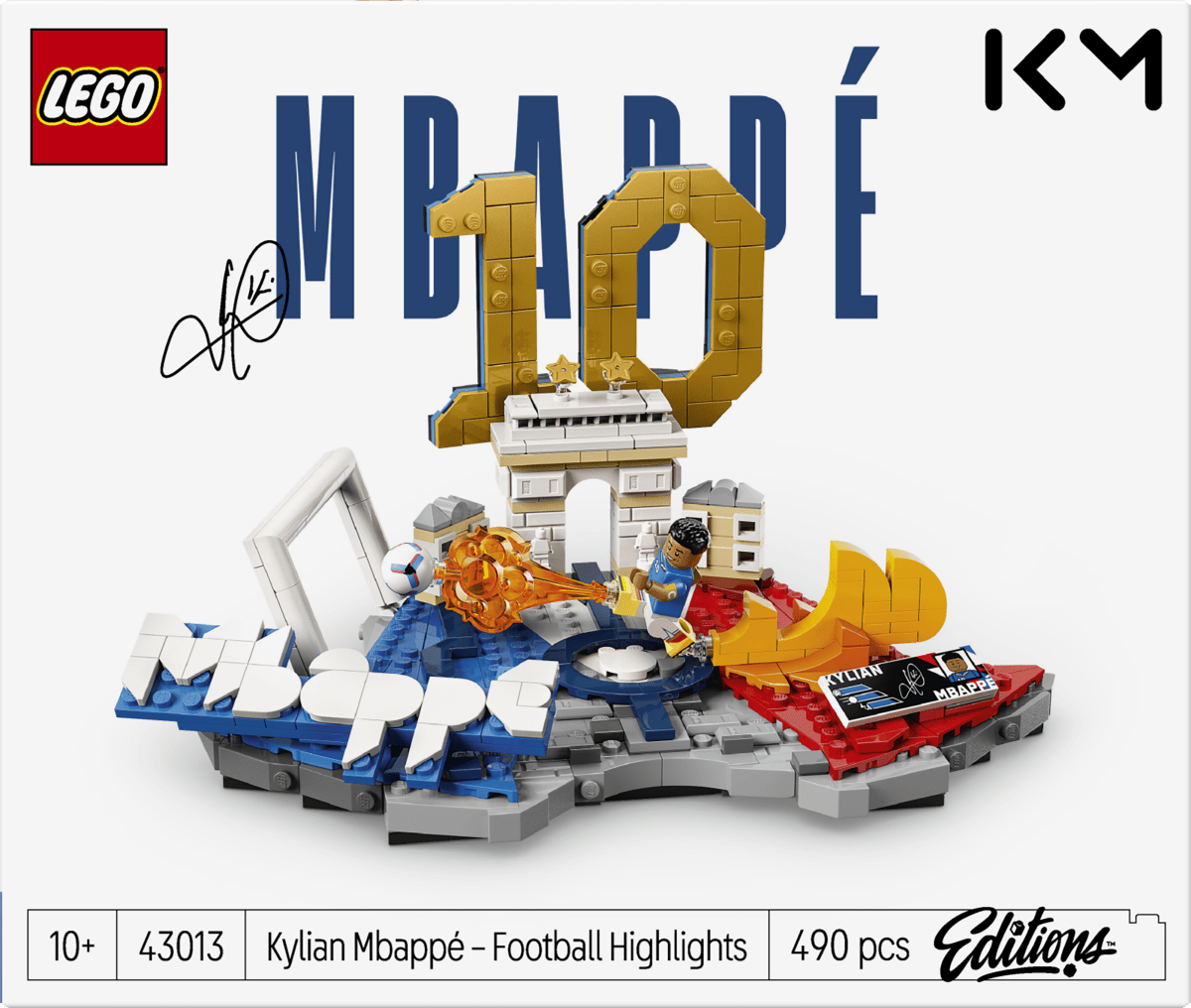 LEGO Editions 43013 Kylian Mbappé – Soccer Highlights - Phillips Hobbies