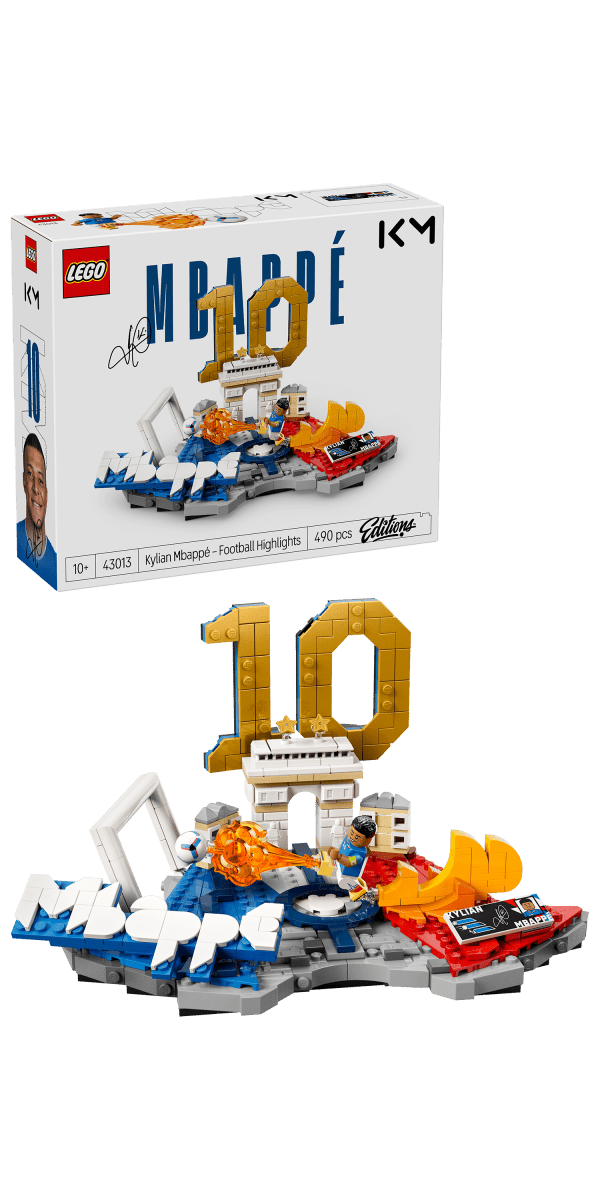 LEGO Editions 43013 Kylian Mbappé – Soccer Highlights - Phillips Hobbies