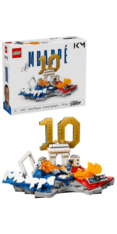 LEGO Editions 43013 Kylian Mbappé – Soccer Highlights - Phillips Hobbies