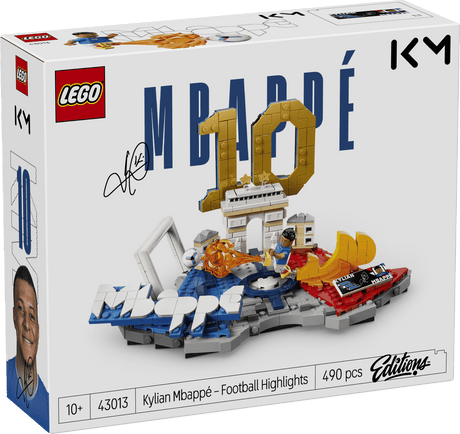 LEGO Editions 43013 Kylian Mbappé – Soccer Highlights - Phillips Hobbies