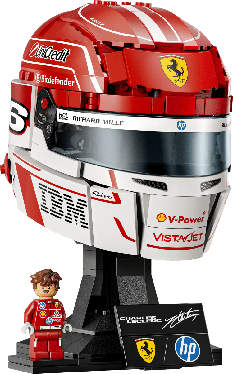 LEGO Editions 43014 Scuderia Ferrari HP Charles Leclerc Helmet - Phillips Hobbies