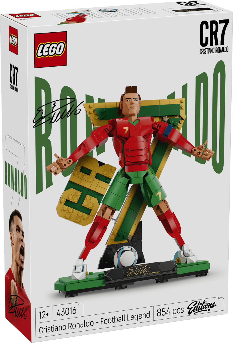 LEGO Editions 43016 Cristiano Ronaldo – Soccer Legend - Phillips Hobbies
