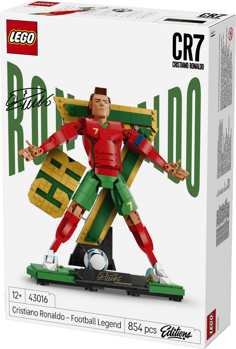 LEGO Editions 43016 Cristiano Ronaldo – Soccer Legend - Phillips Hobbies