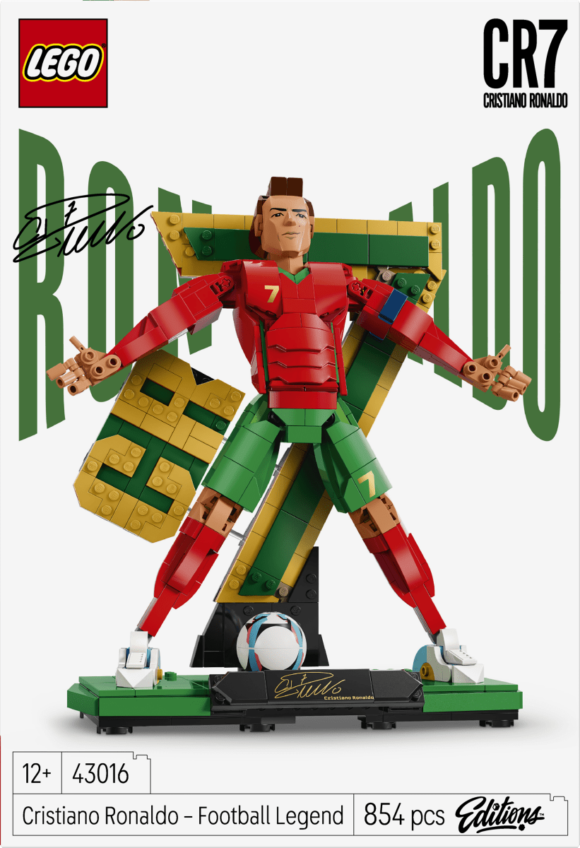 LEGO Editions 43016 Cristiano Ronaldo – Soccer Legend - Phillips Hobbies