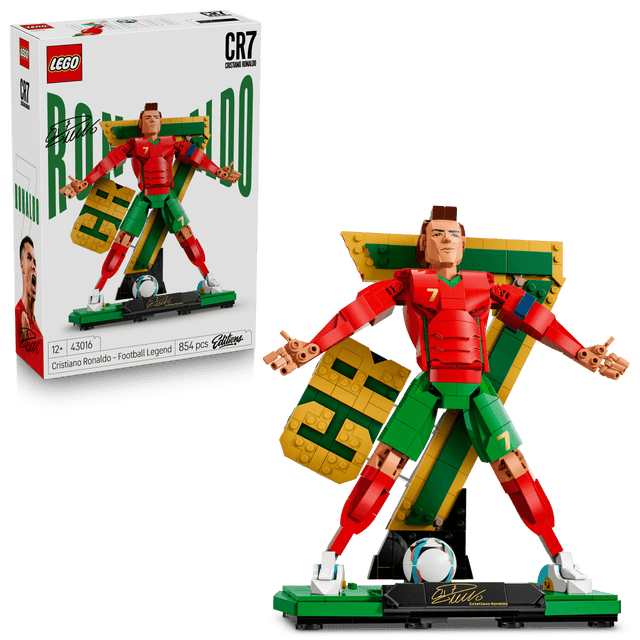 LEGO Editions 43016 Cristiano Ronaldo – Soccer Legend - Phillips Hobbies