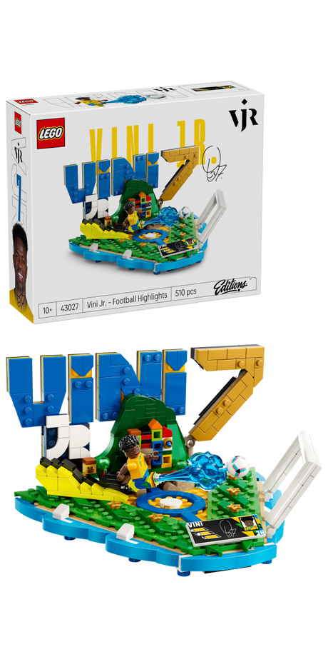 LEGO Editions 43027 Vini Jr. – Soccer Highlights - Phillips Hobbies