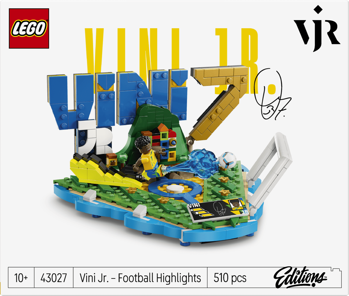 LEGO Editions 43027 Vini Jr. – Soccer Highlights - Phillips Hobbies