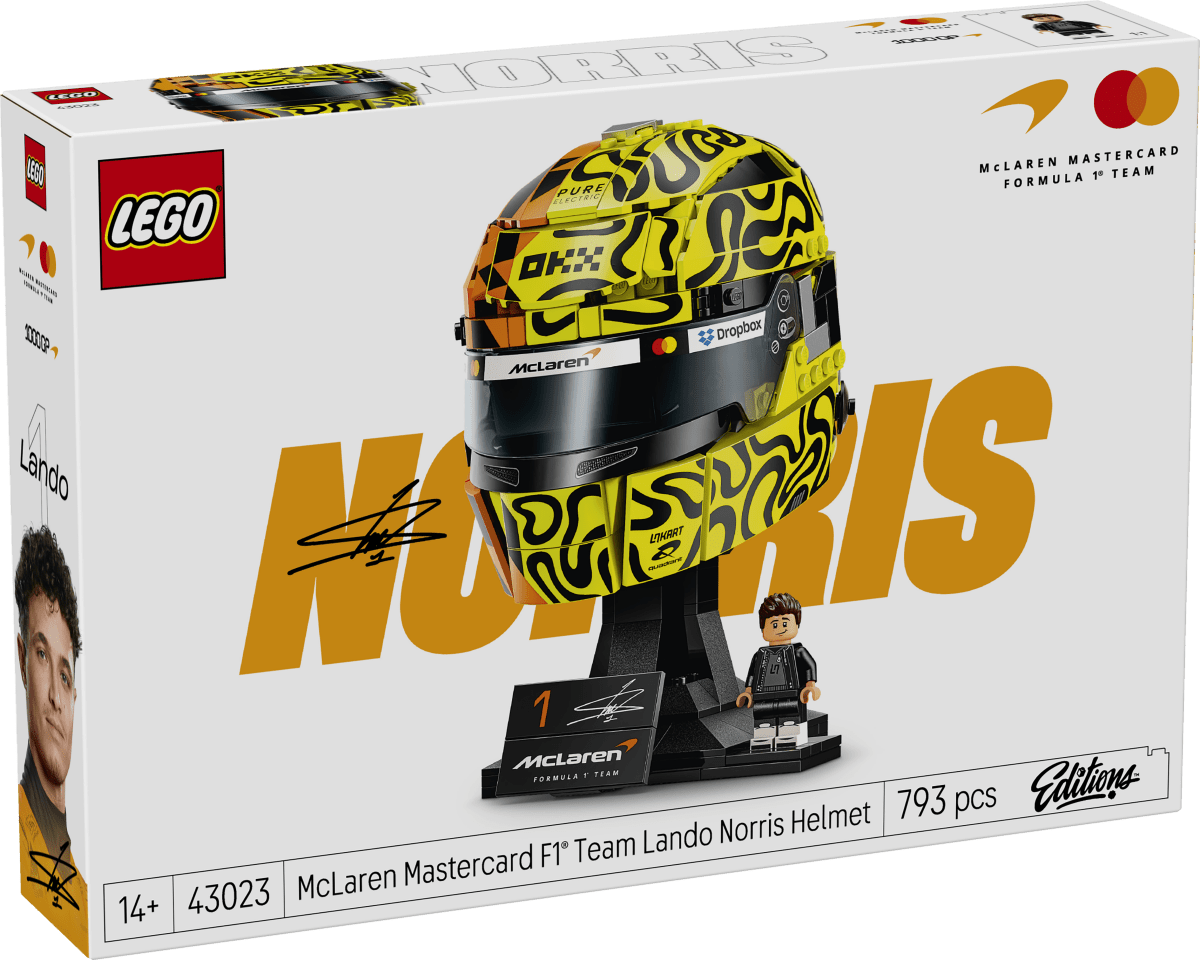 LEGO® Editions McLaren Mastercard F1® Team Lando Norris Helmet 43023 - Phillips Hobbies