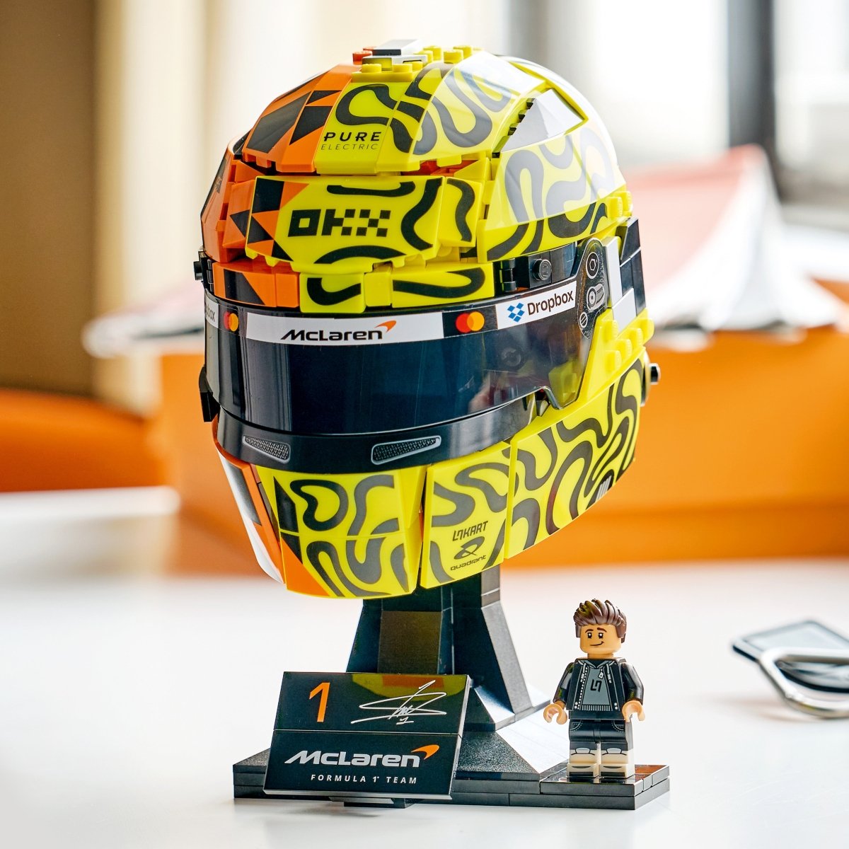 LEGO® Editions McLaren Mastercard F1® Team Lando Norris Helmet 43023 - Phillips Hobbies