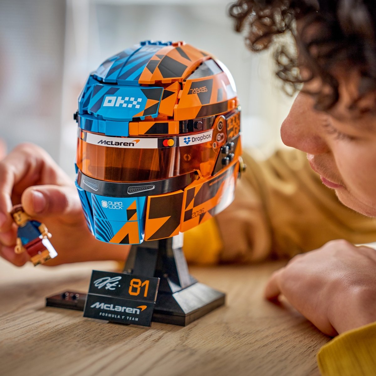 LEGO® Editions McLaren Mastercard F1® Team Oscar Piastri Helmet 43017 - Phillips Hobbies