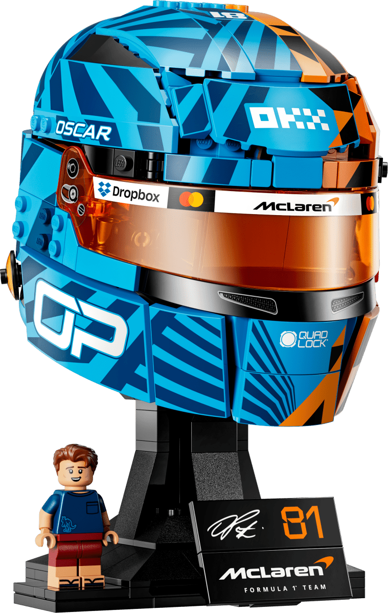 LEGO® Editions McLaren Mastercard F1® Team Oscar Piastri Helmet 43017 - Phillips Hobbies