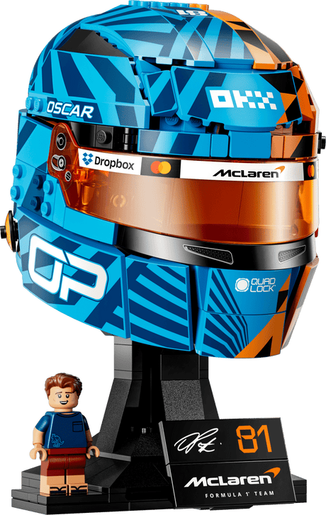 LEGO® Editions McLaren Mastercard F1® Team Oscar Piastri Helmet 43017 - Phillips Hobbies