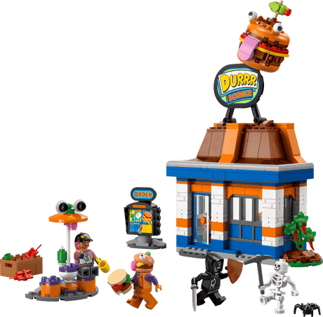 LEGO Fortnite Durrr Burger Restaurant Building Toy Set 77076 - Phillips Hobbies