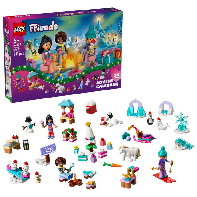 LEGO® Friends Advent Calendar 2026 Christmas Toy 42698 - Phillips Hobbies