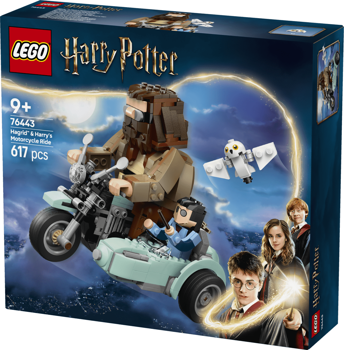 LEGO® Harry Potter™ Hagrid™ & Harry’s Motorcycle Ride, Magical Toy 76443 - Phillips Hobbies