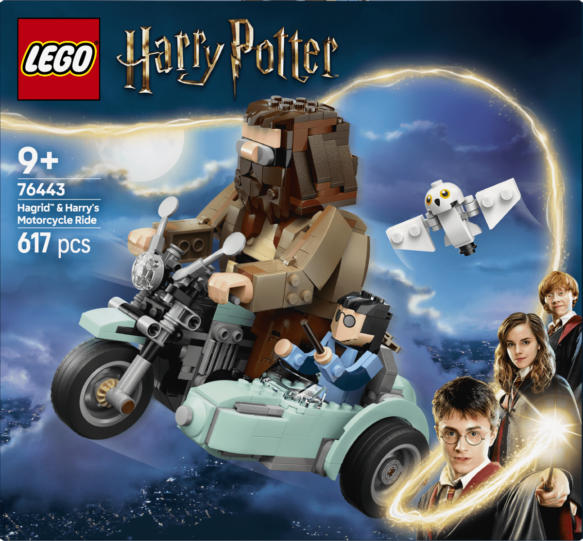 LEGO® Harry Potter™ Hagrid™ & Harry’s Motorcycle Ride, Magical Toy 76443 - Phillips Hobbies