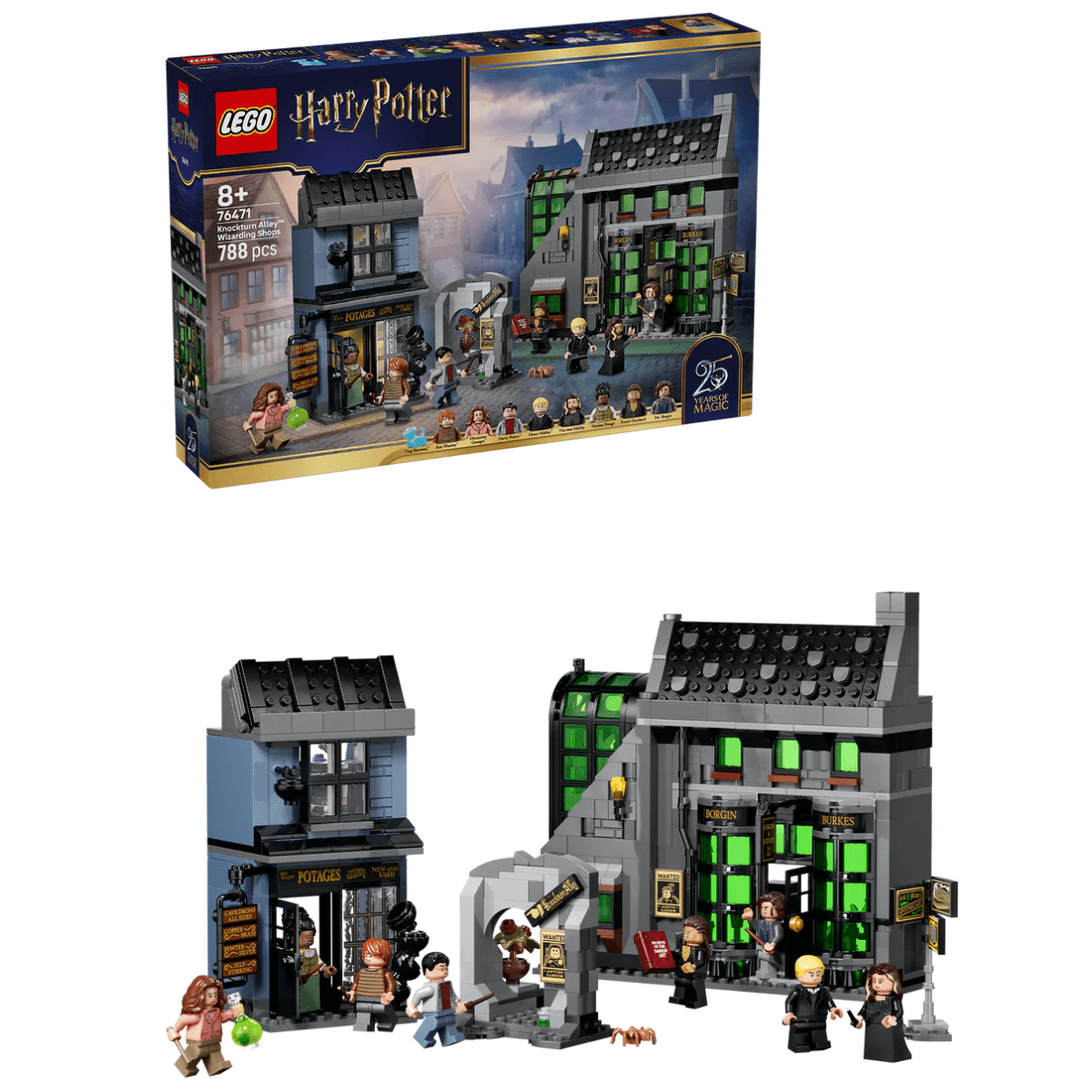 LEGO® Harry Potter™ Knockturn Alley™ Wizarding Shops 76471 - Phillips Hobbies