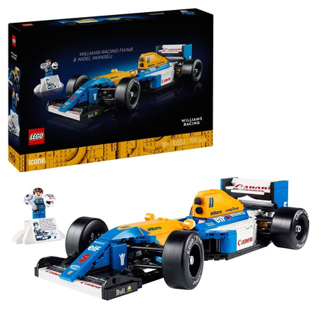 LEGO® Icons Williams Racing FW14B & Nigel Mansell Home Office Desk Decor 10353 - Phillips Hobbies