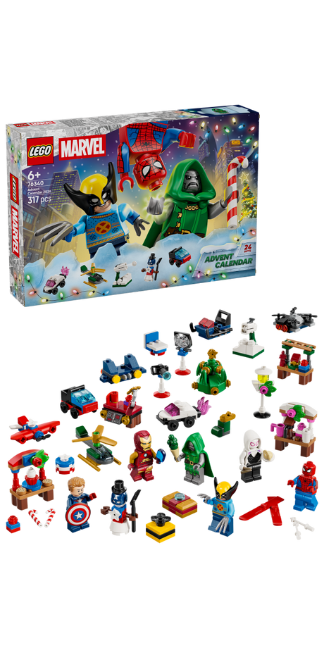 LEGO® Marvel Advent Calendar 2026 Christmas Gift 76340 - Phillips Hobbies