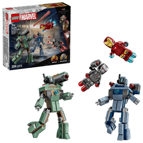 LEGO Marvel Iron Man & War Machine vs. Hammer Drones 76320 - Phillips Hobbies