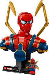 LEGO® Marvel Iron Spider - Man Bust Collectible Adult Building Set 76326 - Phillips Hobbies
