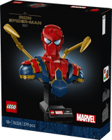 LEGO® Marvel Iron Spider - Man Bust Collectible Adult Building Set 76326 - Phillips Hobbies