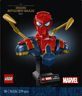 LEGO® Marvel Iron Spider - Man Bust Collectible Adult Building Set 76326 - Phillips Hobbies