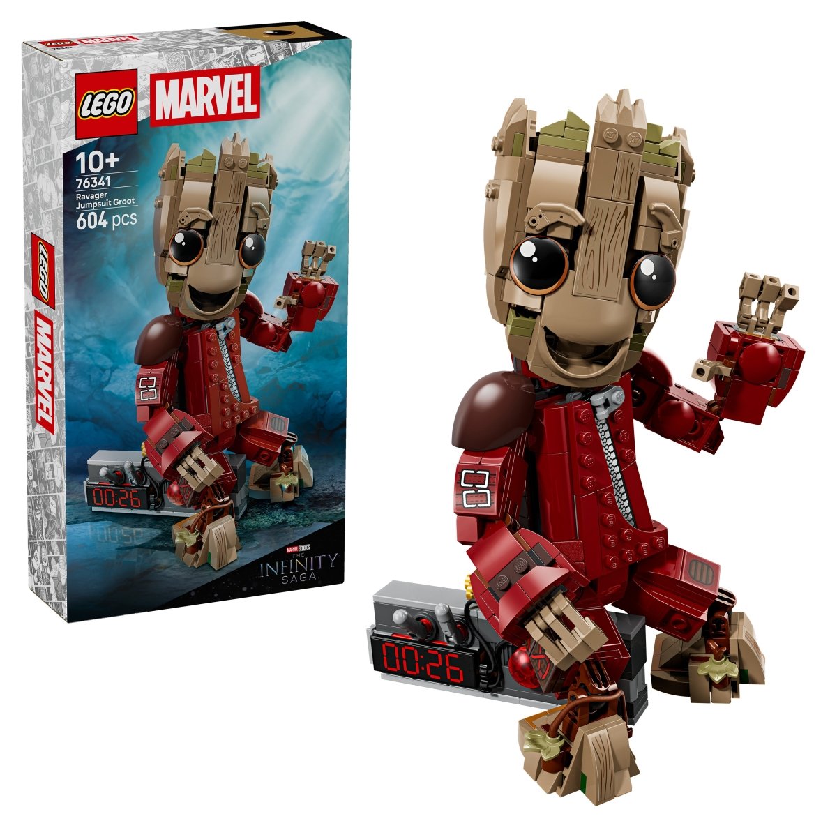 LEGO® Marvel Ravager Jumpsuit Groot Building Toy 76341 - Phillips Hobbies