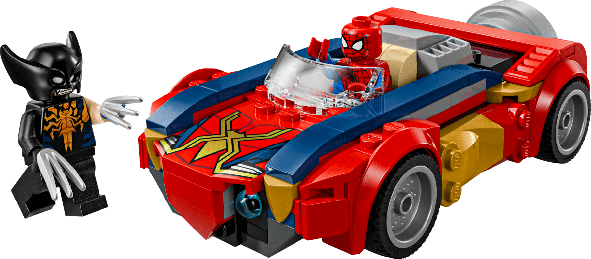 LEGO® Marvel Spider - Man Car vs. Venomized Wolverine 76336 - Phillips Hobbies