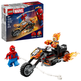 LEGO® Marvel Spider - Man vs. Ghost Rider Motorcycle 76335 - Phillips Hobbies