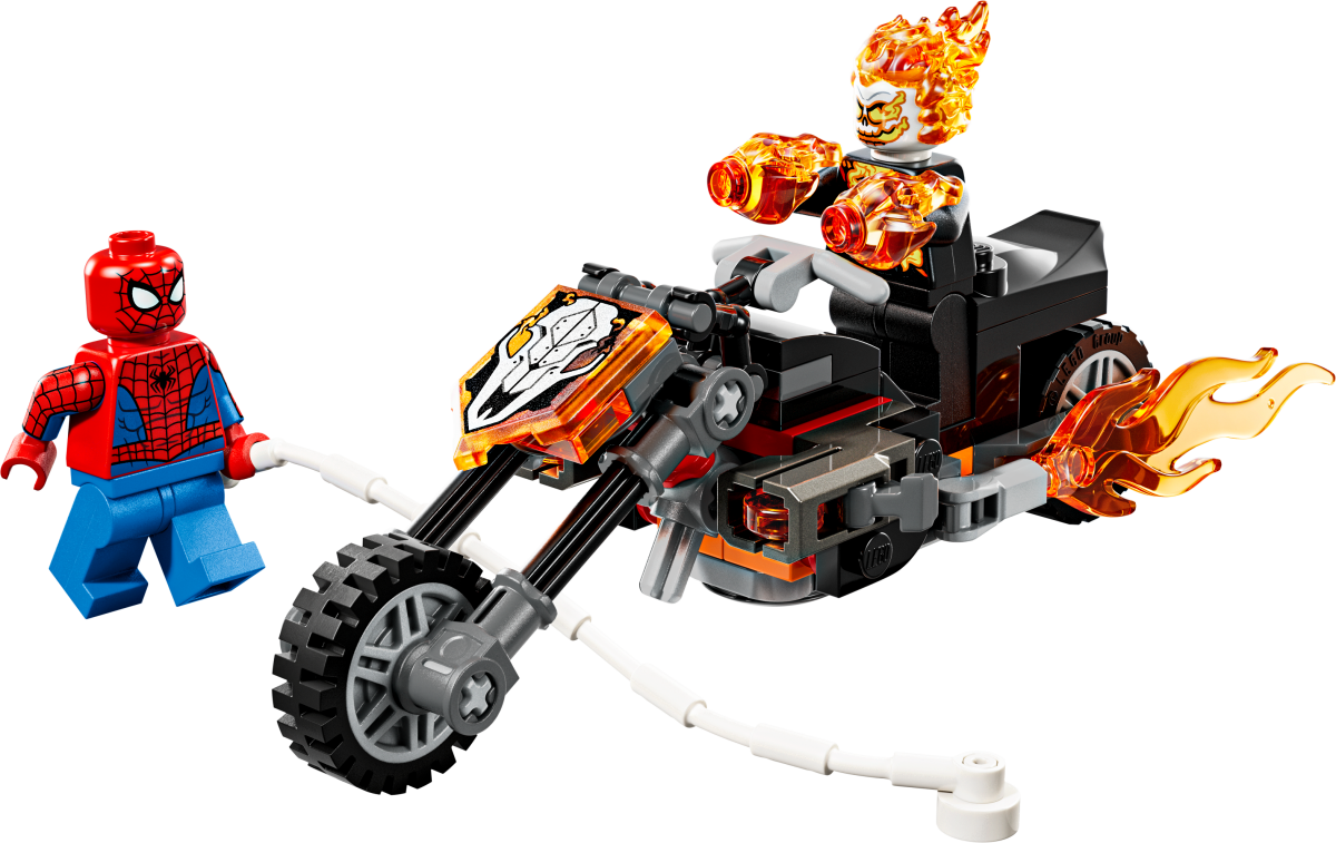LEGO® Marvel Spider - Man vs. Ghost Rider Motorcycle 76335 - Phillips Hobbies