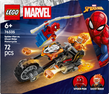 LEGO® Marvel Spider - Man vs. Ghost Rider Motorcycle 76335 - Phillips Hobbies