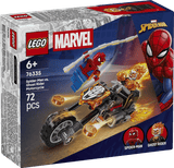 LEGO® Marvel Spider - Man vs. Ghost Rider Motorcycle 76335 - Phillips Hobbies