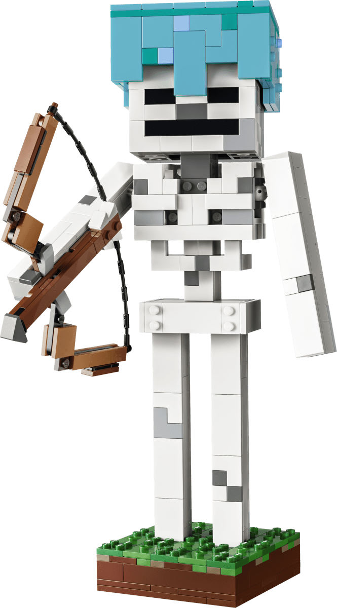 LEGO Minecraft The Skeleton Figure Toy - Gaming Decor 21594 - Phillips Hobbies