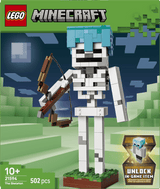 LEGO Minecraft The Skeleton Figure Toy - Gaming Decor 21594 - Phillips Hobbies