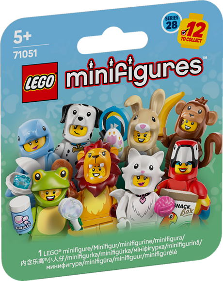 LEGO® Minifigures Animal Series 28 Mystery Box Toy 71051 - Phillips Hobbies