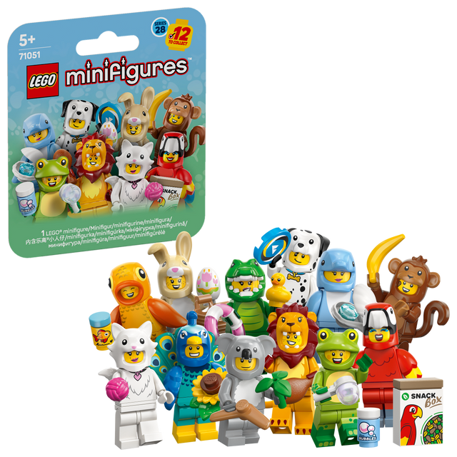 LEGO® Minifigures Animal Series 28 Mystery Box Toy 71051 - Phillips Hobbies