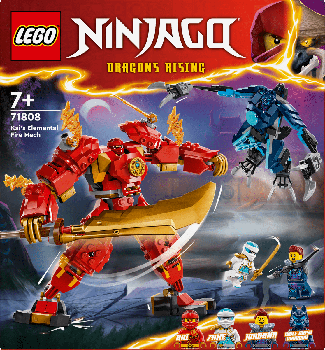 LEGO Ninjago Kai's Elemental Fire Mech 71808 - Phillips Hobbies