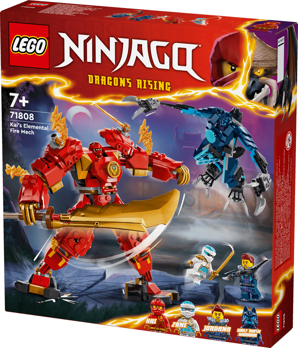 LEGO Ninjago Kai's Elemental Fire Mech 71808 - Phillips Hobbies