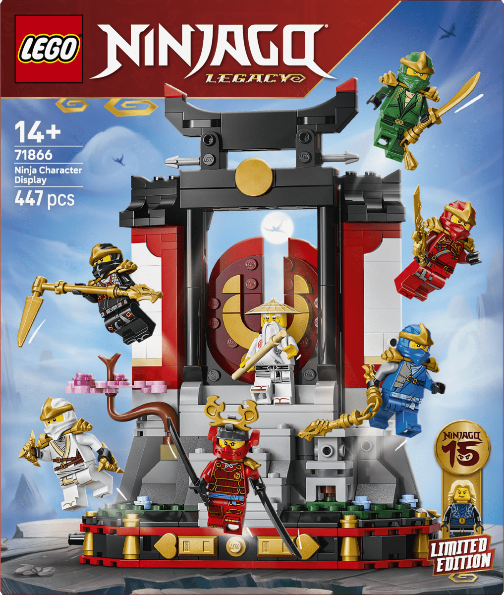 LEGO® NINJAGO® Ninja Character Display 15th Anniversary 71866 - Phillips Hobbies