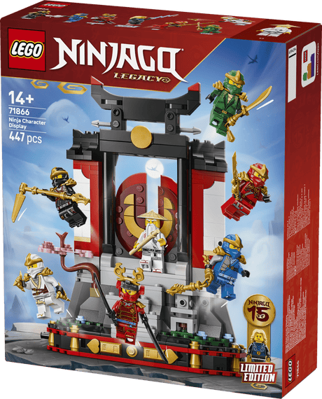 LEGO® NINJAGO® Ninja Character Display 15th Anniversary 71866 - Phillips Hobbies