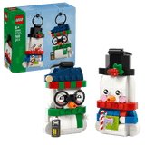 LEGO® Snowman Ornaments Christmas Decor Holiday Decorations 40812 - Phillips Hobbies