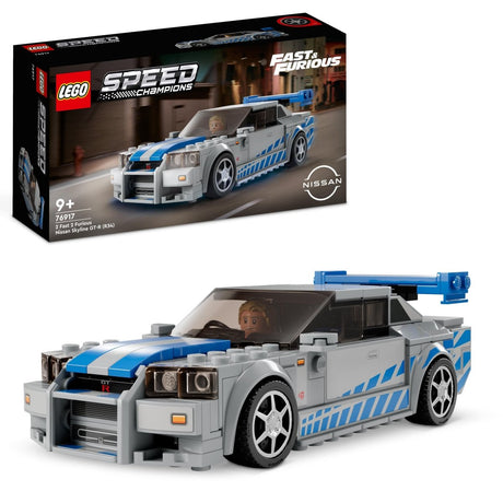 LEGO Speed Champions 2 Fast 2 Furious Nissan Skyline GT - R (R34) 76917 - Phillips Hobbies