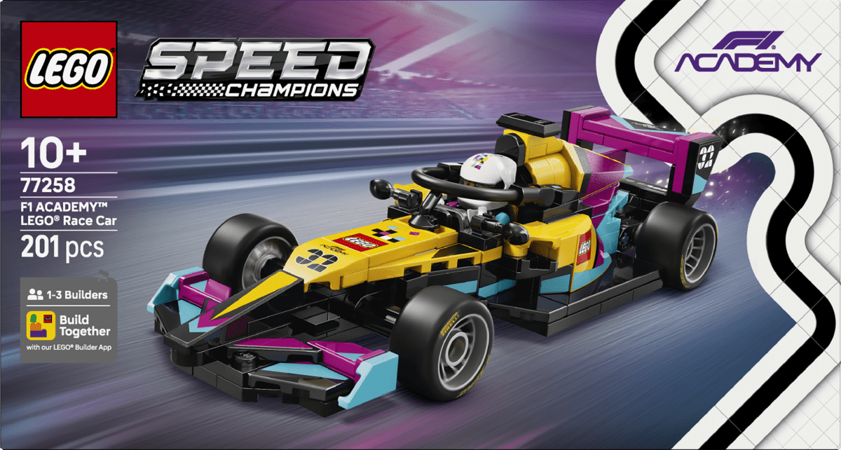 LEGO Speed Champions 77258 F1 ACADEMY™ LEGO® Race Car - Phillips Hobbies
