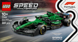 LEGO® Speed Champions Aston Martin Aramco F1® AMR24 Race Car Vehicle Set 77245 - Phillips Hobbies